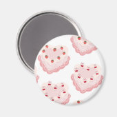 Aimant à gâteau vintage (Recto/Verso)