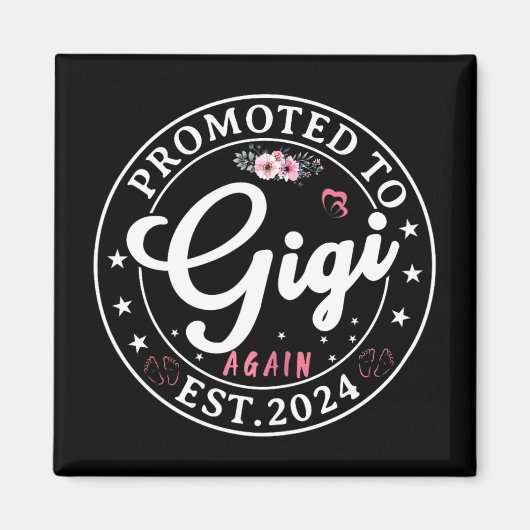 Aimant À Gigi encore Est 2024 Annonce de grossesse (Devant)