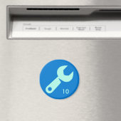 Aimant à insigne - clé 10 (In Situ (Lave-vaisselle))