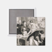 Aimant À la Banque, vers 1800 (gravure) (Recto/Verso)