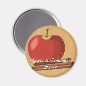 Aimant à la cannelle d'Apple (Recto/Verso)