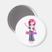 Aimant à la pression (Recto/Verso)