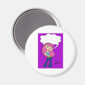 Aimant à la pression (Recto/Verso)