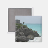 Aimant à la ruine de Tulum (Recto/Verso)