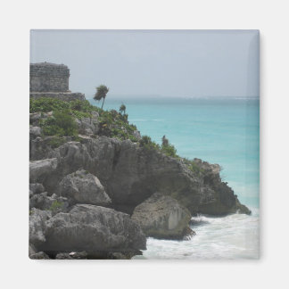 Aimant à la ruine de Tulum