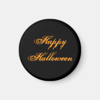 Aimant à l'écriture manuscrite Joyeux Halloween (N