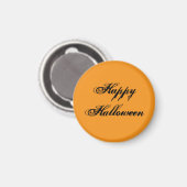 Aimant à l'écriture manuscrite Joyeux Halloween (O (Recto/Verso)