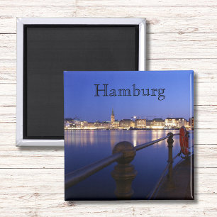 Aimant à l'heure bleue de Hambourg