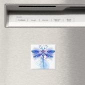 Aimant à libellule bleue (In Situ (Lave-vaisselle))