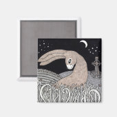 Aimant à lièvre celtique (Recto/Verso)