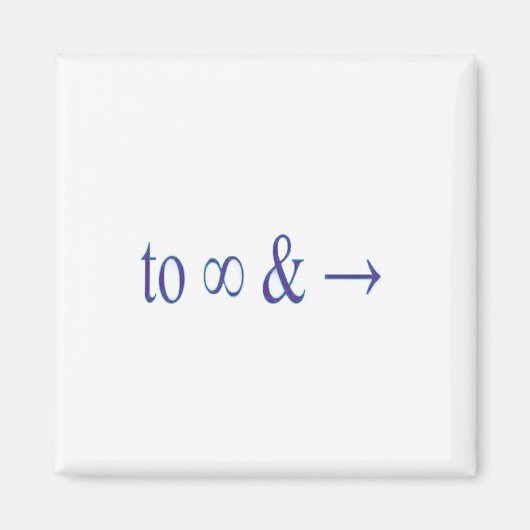 Aimant À l'infini et au-delà (Devant)