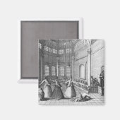 Aimant A l'intérieur d'une mosquée turque, illustration (Recto/Verso)