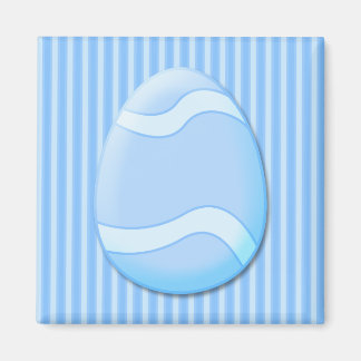 Aimant à l'oeuf de Pâques (bleu)