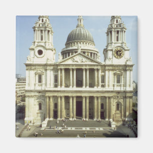 Aimant À l'ouest avant de la cathédrale de St Paul, con