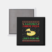 Aimant A Lovely Cheese Pizza Alone Funny Kevin X Mas Home (Recto/Verso)