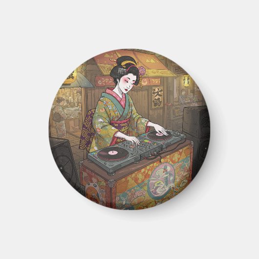 Aimant A maiko who became a DJ (Devant)