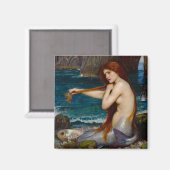Aimant A Mermaid, c. 1900 by John Waterhouse (Recto/Verso)
