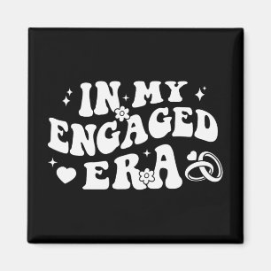 Aimant À mon ère fiancée Retro Mariée Enterrement de vie