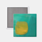 Aimant à motif de soleil brumeux (Recto/Verso)