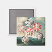 Aimant à motifs floraux (Recto/Verso)