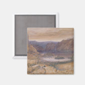 Aimant A Mountain Lake (Norvège), vers 1827 (Recto/Verso)