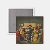 Aimant A Musical Party, c.1625 (Recto/Verso)