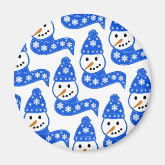 Aimant à neige bleu