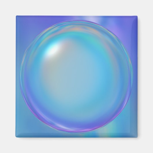 Aimant à Orbe Bleu (Devant)