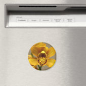 Aimant à orchidée jaune (In Situ (Lave-vaisselle))