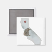 Aimant à ours de Californie (Recto/Verso)