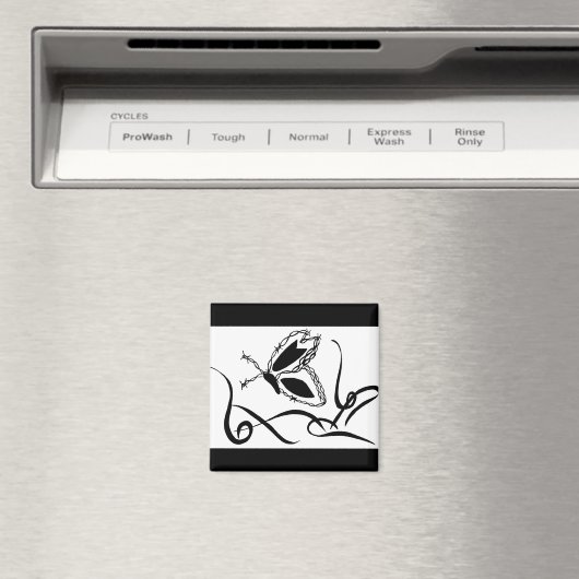 Aimant à papillon barbe (In Situ (Lave-vaisselle))