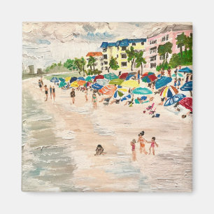 Aimant à peinture "Fort Myer's Beach"