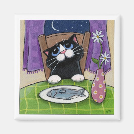 Aimant à plat de poisson (Devant)