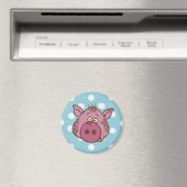 Aimant à points de la poire de porc (en bleu et ro (In Situ (Lave-vaisselle))