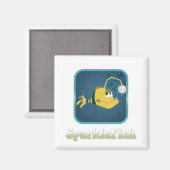 Aimant à poisson étincelant (Recto/Verso)