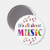 Aimant À propos de la musique (Recto/Verso)