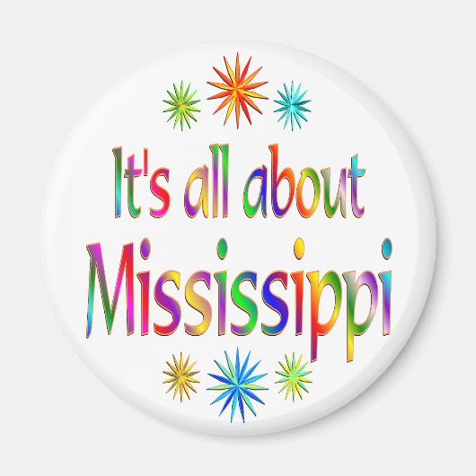 Aimant À propos du Mississippi (Devant)