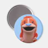 Aimant à puces orange (Recto/Verso)