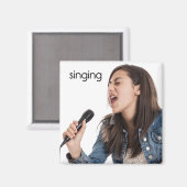 Aimant à réfrigérateur (Recto/Verso)