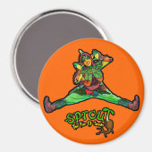 Aimant à ressort orange (Recto/Verso)