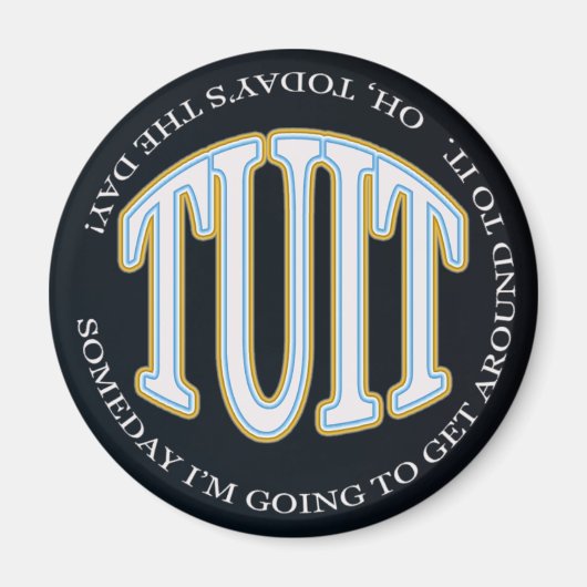 Aimant A Round TUIT (Devant)