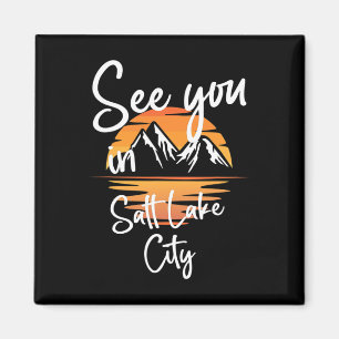 Aimant À Salt Lake City Usa Vacances Ski Randonnée
