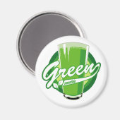Aimant à smoothie vert (Recto/Verso)