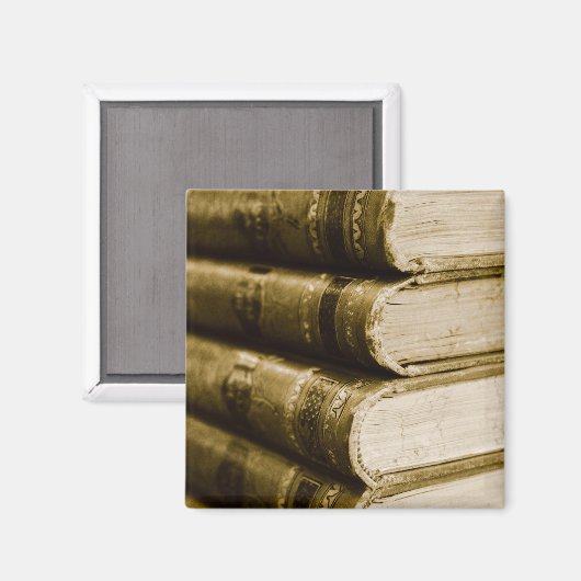 Aimant A Stack of Old Books (Recto/Verso)