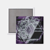 Aimant à teinte violette (Recto/Verso)