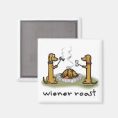 Aimant à thème à rôtir Wiener (Recto/Verso)