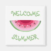 Aimant à tranche de pastèque (Devant)