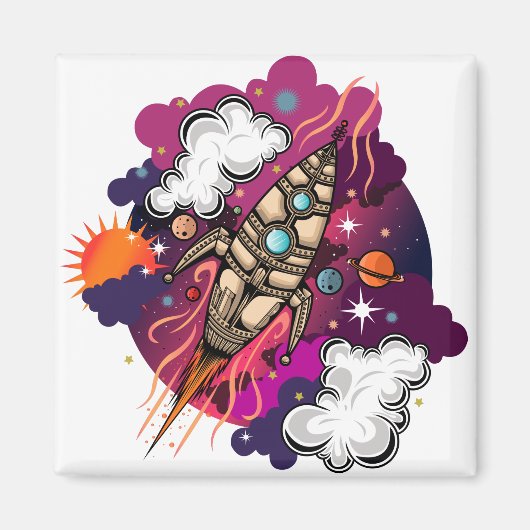 Aimant À Travers La Galaxie (Devant)