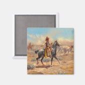 Aimant A travers l'Alkali, 1904 par Charles Marion Russel (Recto/Verso)