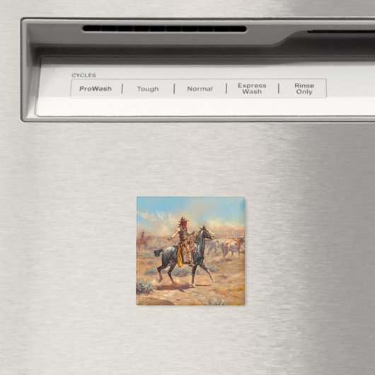 Aimant A travers l'Alkali, 1904 par Charles Marion Russel (In Situ (Lave-vaisselle))